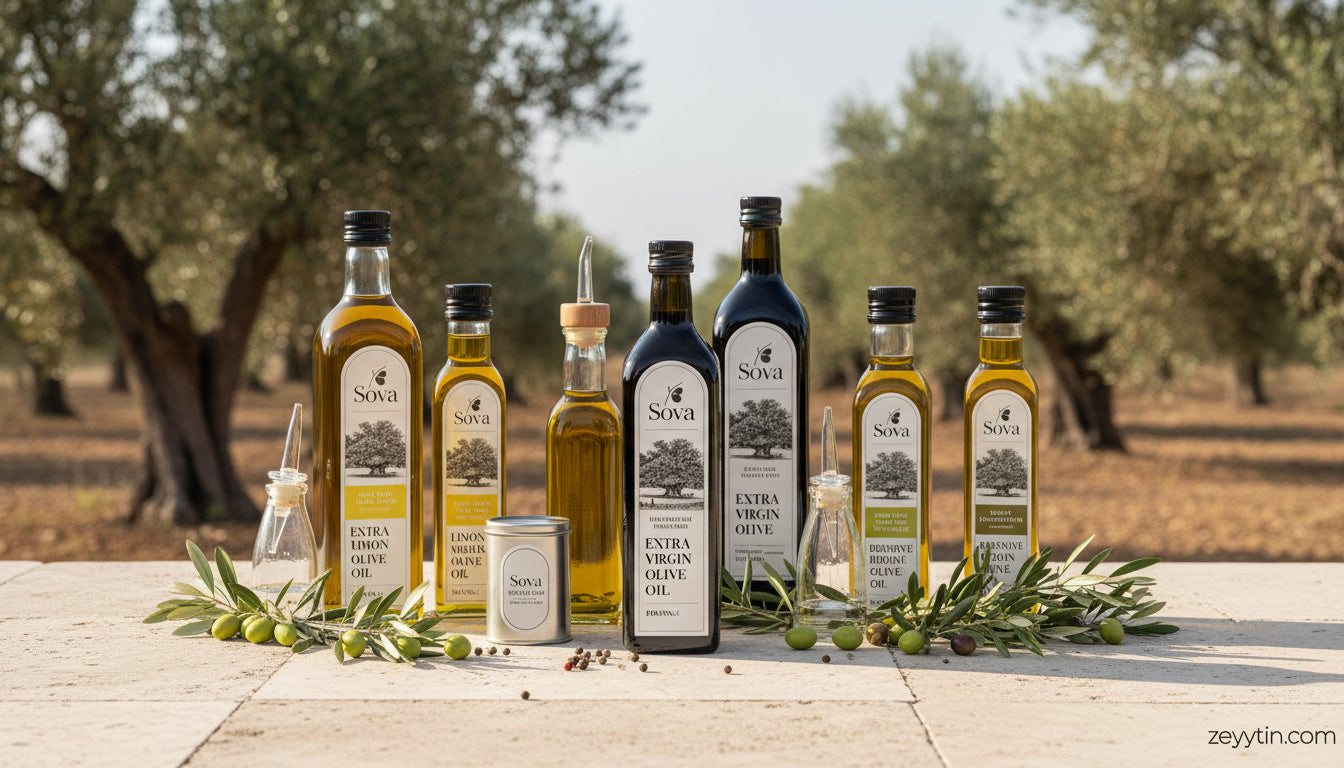 Çeşnili Zeytinyağları