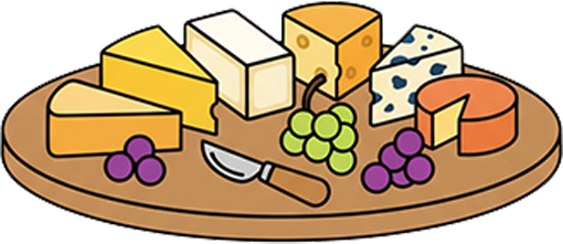 Peynir ve Şarap Tabağı